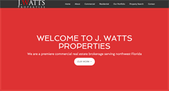 Desktop Screenshot of jwattsproperties.com